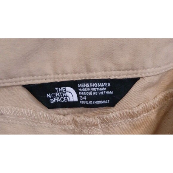 The North Face Trekker Hiking Pants Mens 34 Khaki Tan Straight Leg Stretch Fit - Picture 5 of 9